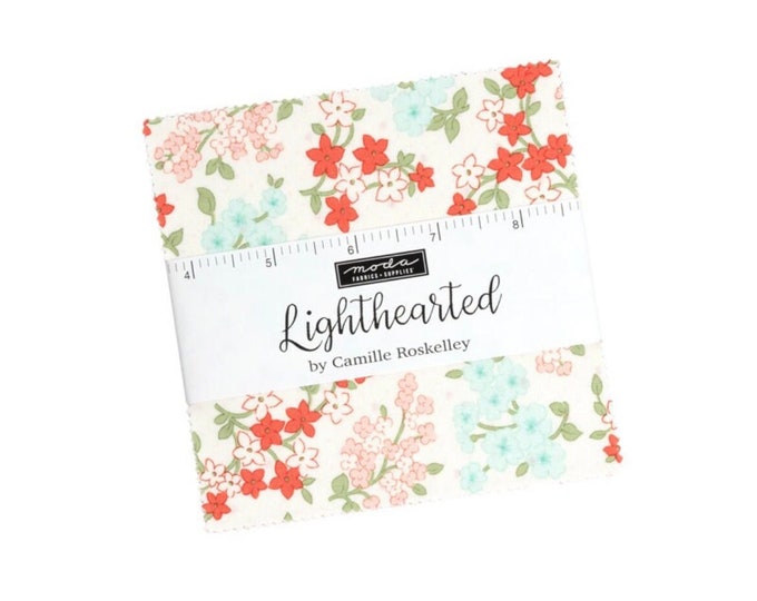 Lighthearted 5" Charm Pack by Camille Roskelley for Moda - 42 Pieces