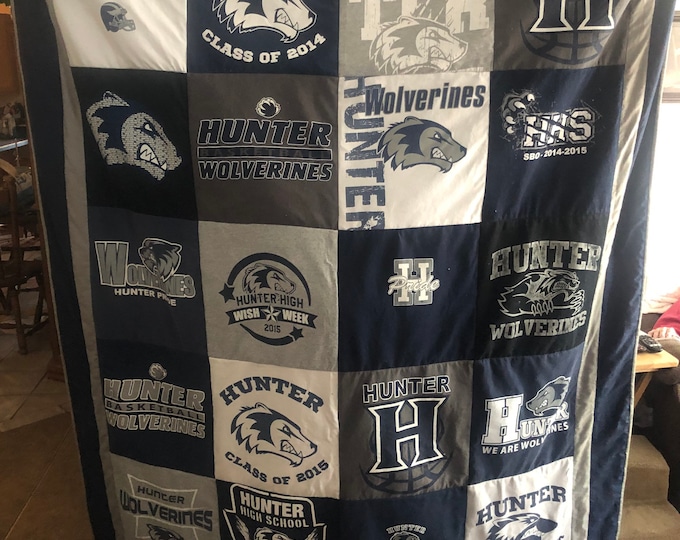 Custom T-shirt Quilt - Long Arm Included