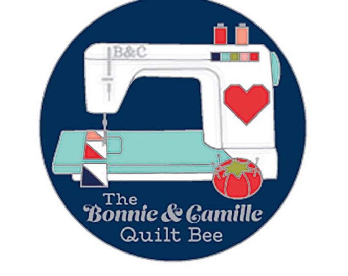 Bonnie and Camille Enamel Magnetic Needle Minder