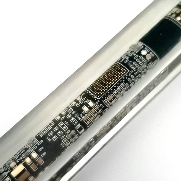 Black Circuit Board Pen Blanks Choose Size