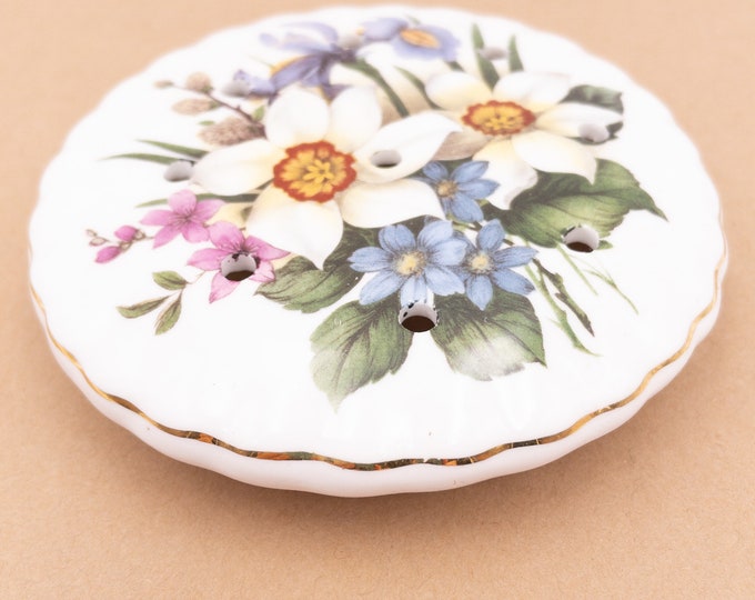 3.5 Bone China Potpourri Lids for Woodturning Etsy