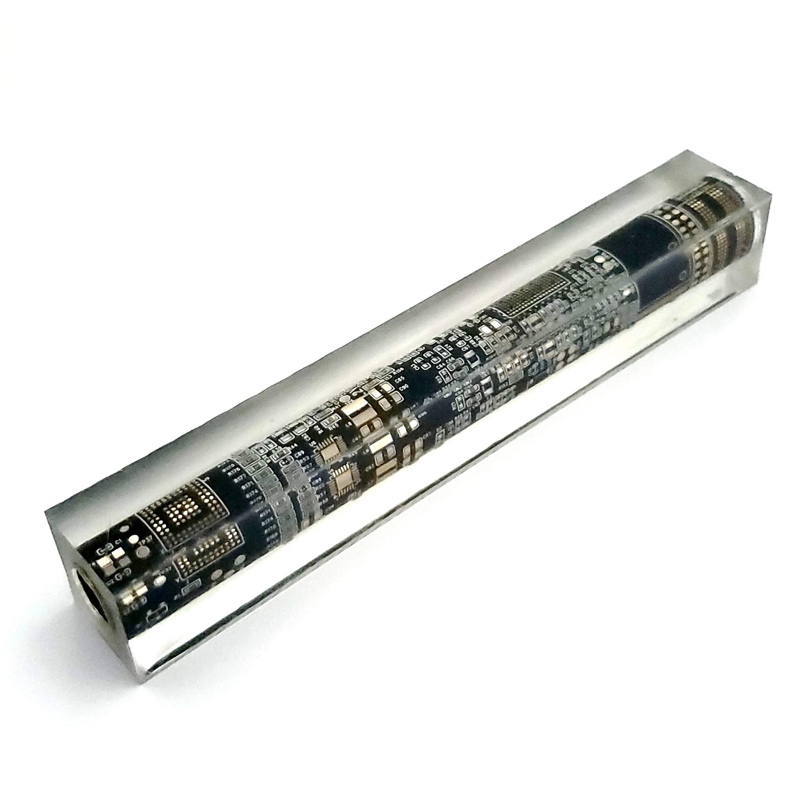 Black Circuit Board Pen Blanks Choose Size Etsy