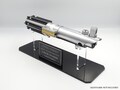 Class-II Piano Black Acrylic Lightsaber Stand with Silver-Painted Engraved Text product logo