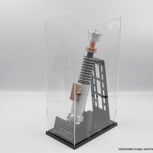 Acrylic Display Case for Single Tier Lightsaber Stand Etsy