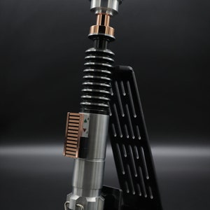 Classic Piano Black Vertical Acrylic Lightsaber Stand V2.5