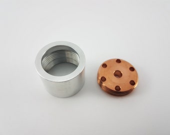1" Aluminum with Copper Base Heatsink for Cree LED