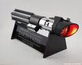 Classic Piano Black Acrylic Lightsaber Stand with Silver- Painted Engraved Text product logo