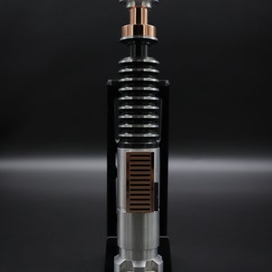 Classic Piano Black Vertical Acrylic Lightsaber Stand V2.5 image 2