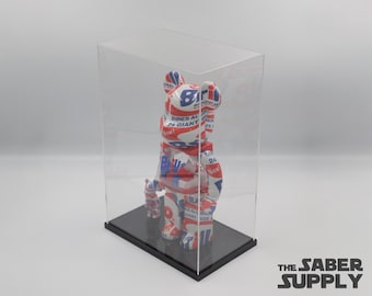 ベアブリック 長方形ディスプレイケース アクリル製 27インチ 100