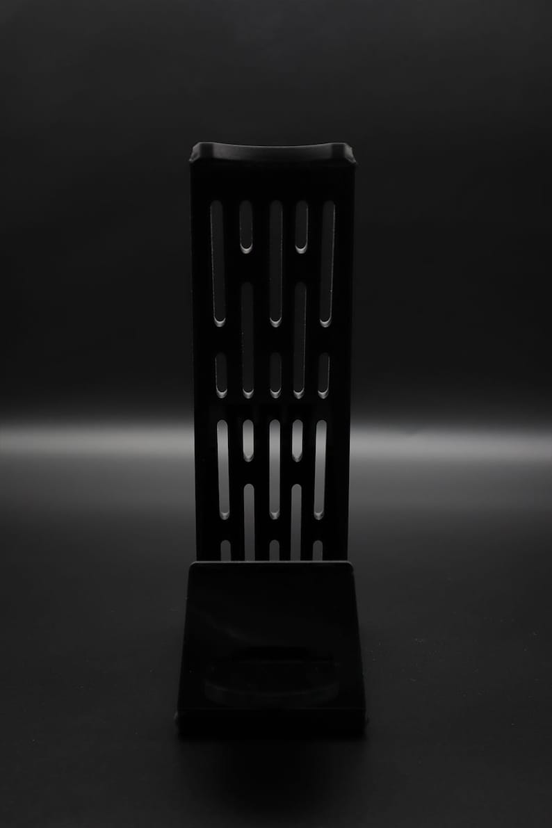 Classic Piano Black Vertical Acrylic Lightsaber Stand V2.5 image 3