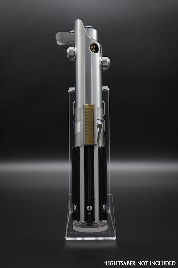 クラシック クリスタル クリア 縦型アクリル ライトセーバー