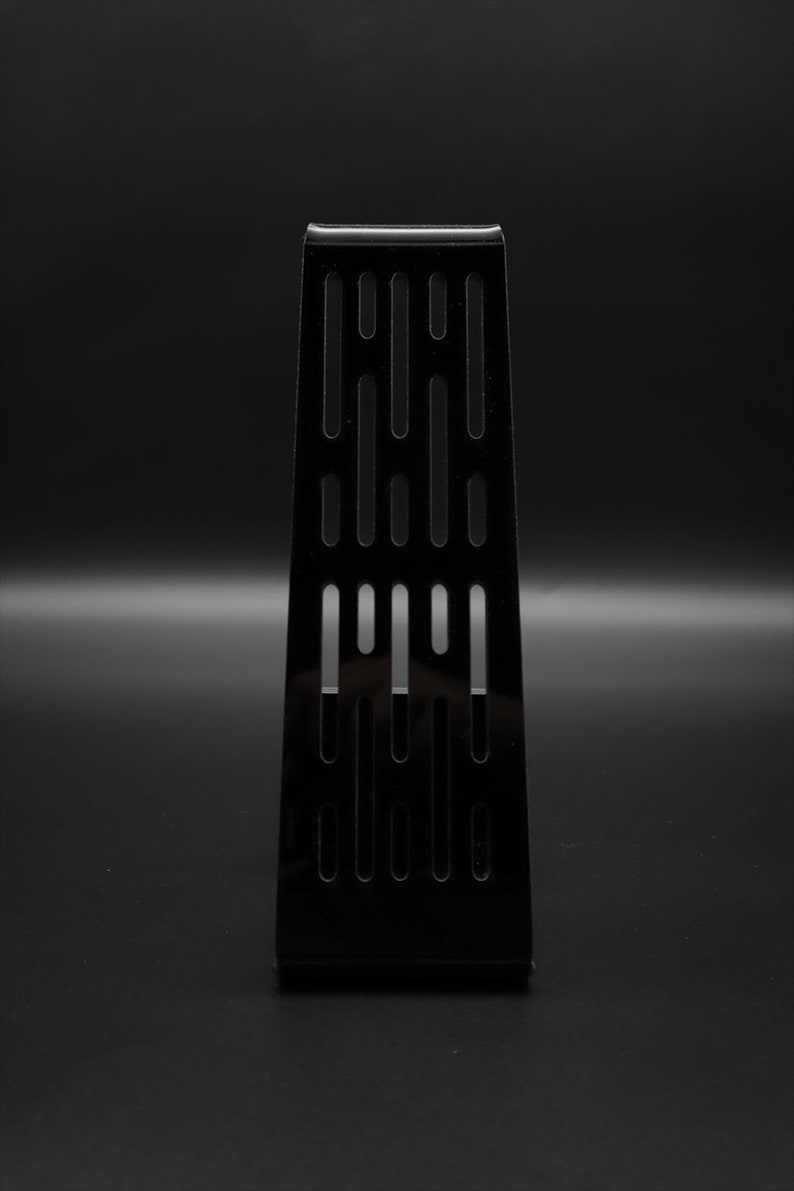 Classic Piano Black Vertical Acrylic Lightsaber Stand V2.5 image 5