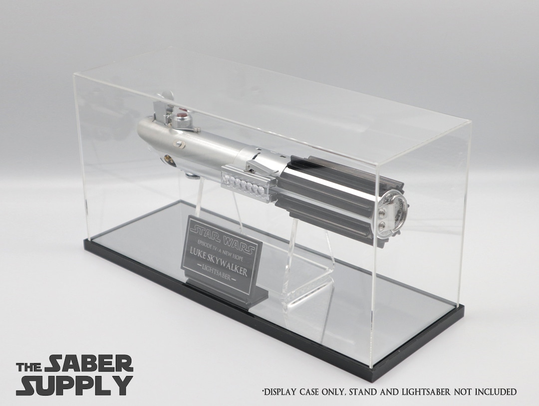 アクリル製ライトセーバーディスプレイケース（ミラーベース付き）（11