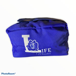 Zeta Phi Beta Life Member Cosmetic Bag