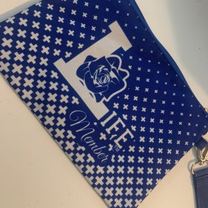 Zeta Phi Beta Life Member Wristlet