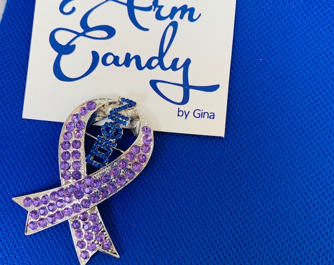 Zeta Phi Beta Domestic Violence Awareness Pin