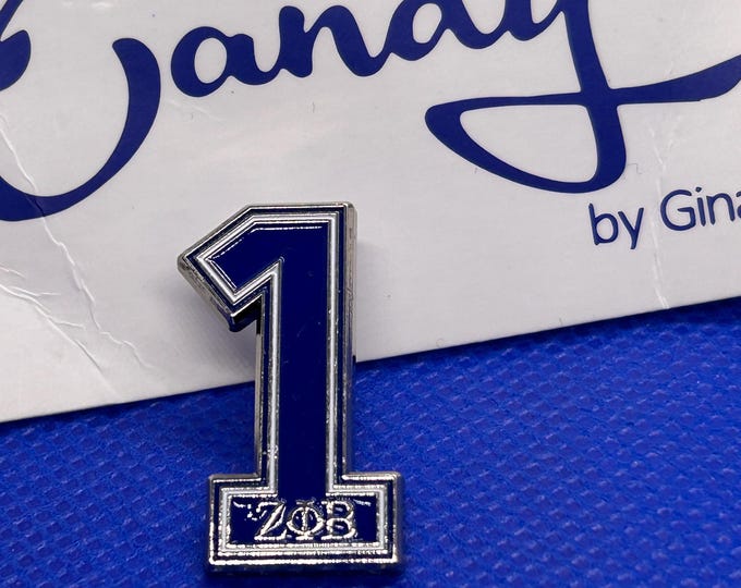 Zeta Phi Beta Number Pin