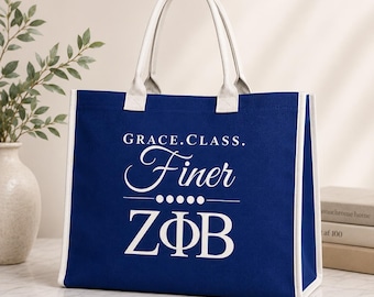 Grace…Class…Finer Tote Bag