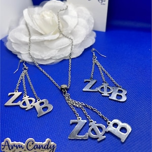 Zeta Phi Beta Dangle Set