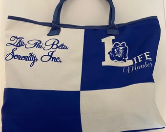 Zeta Phi Beta Life Member Tote!