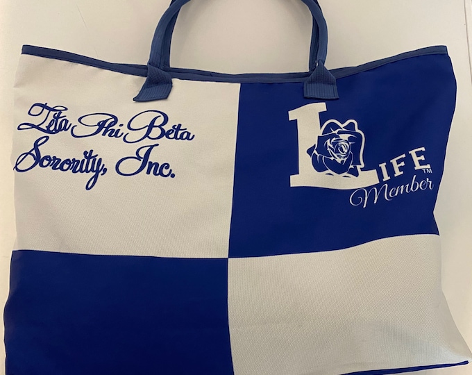 Zeta Phi Beta Life Member Tote!