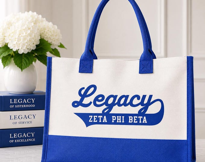 Zeta Phi Beta Legacy Tote Bag