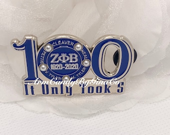 It Only Took 5 100 Lapel Pin