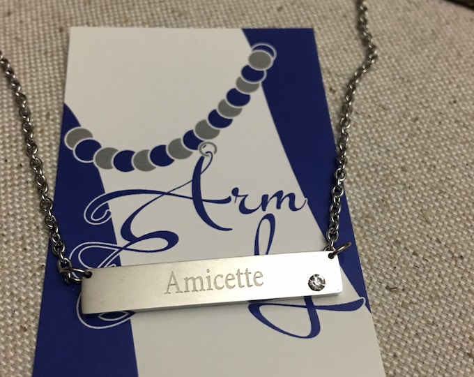 Zeta Youth Affiliate Amicette Necklace