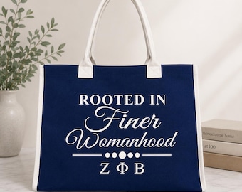 Rooted In Finer Womanhood Tote Bag