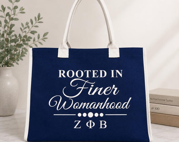 Rooted In Finer Womanhood Tote Bag