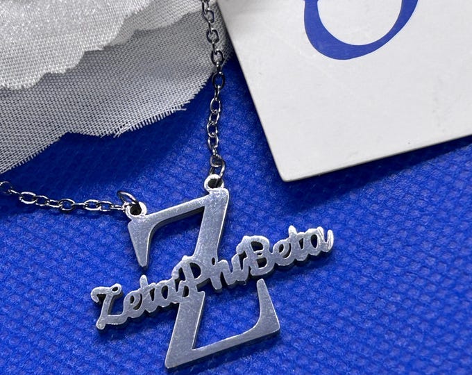 Z-Zeta Phi Beta Necklace