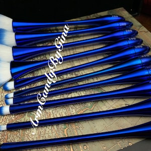 10 Piece Zeta Phi Beta Makeup Brush Set
