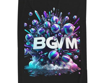 BGVM Volleyball Blanket