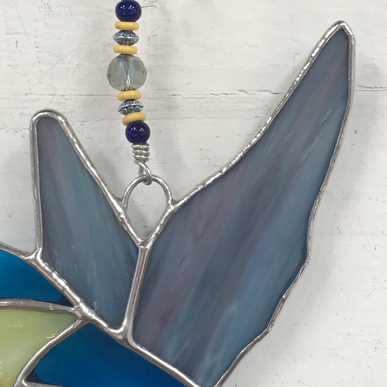 stained glass window hangings STAINED GLASS HUMMINGBIRD hummingbird suncatcher glass art
