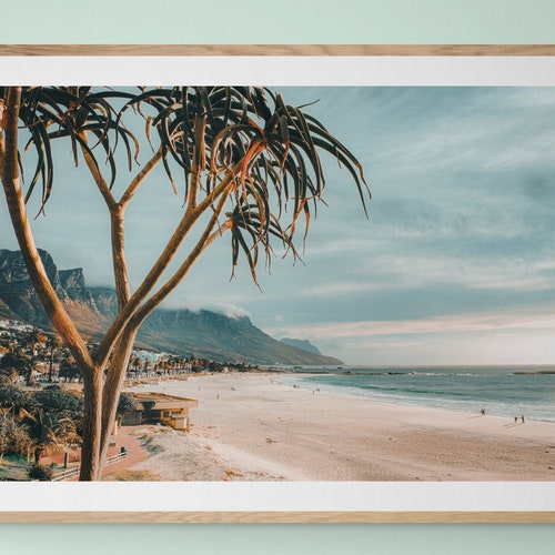 Cape Town Wall Art South Africa Wall Art Landscape Print Etsy