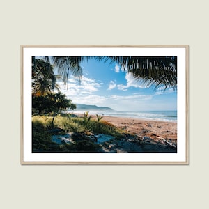 Santa Teresa Costa Rica Print, Costa Rica Wall Art, Costa Rica Home Decor, Tropical Beach Print, Surfer Photo, Playa Carmen