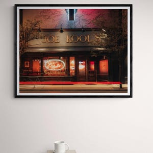 Joe Kools London Ontario Photo Print, Richmond Row London Ontario, London Canada Photo