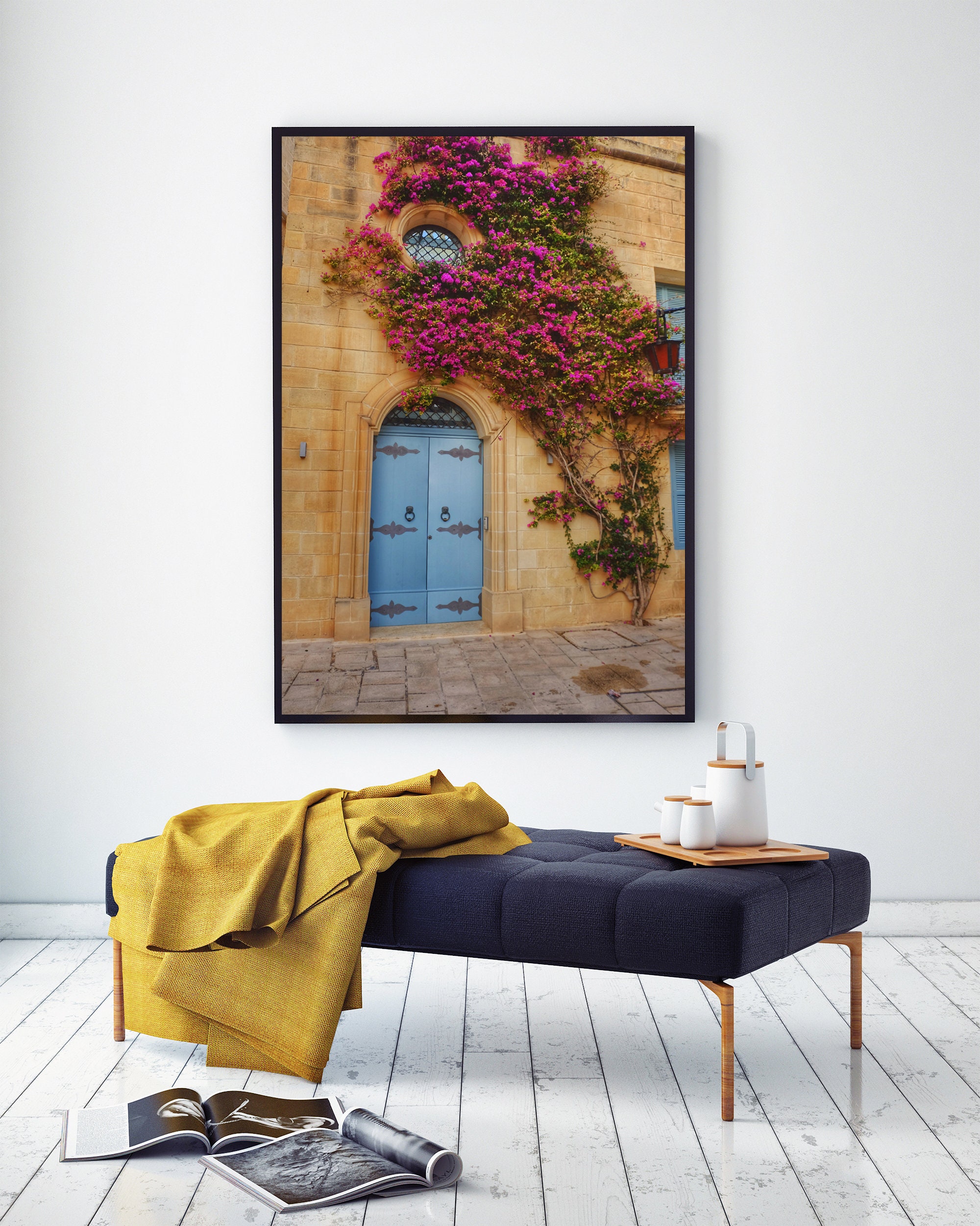 Malta Fine Art Print Malta Wall Art Malta Door Photo Pastel Etsy