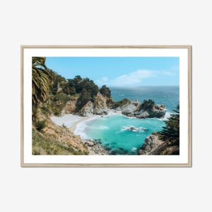 McWay Falls Big Sur Print – California Coast Photography – Coastal Landscape Photo