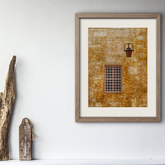 Malta Wall Art Mdina Abstract Lantern