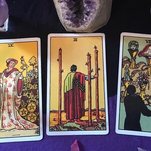 Eerste Tarotlezing Betaalbare tarotlezing van 3 kaarten via e-mail, elk aandachtsgebied