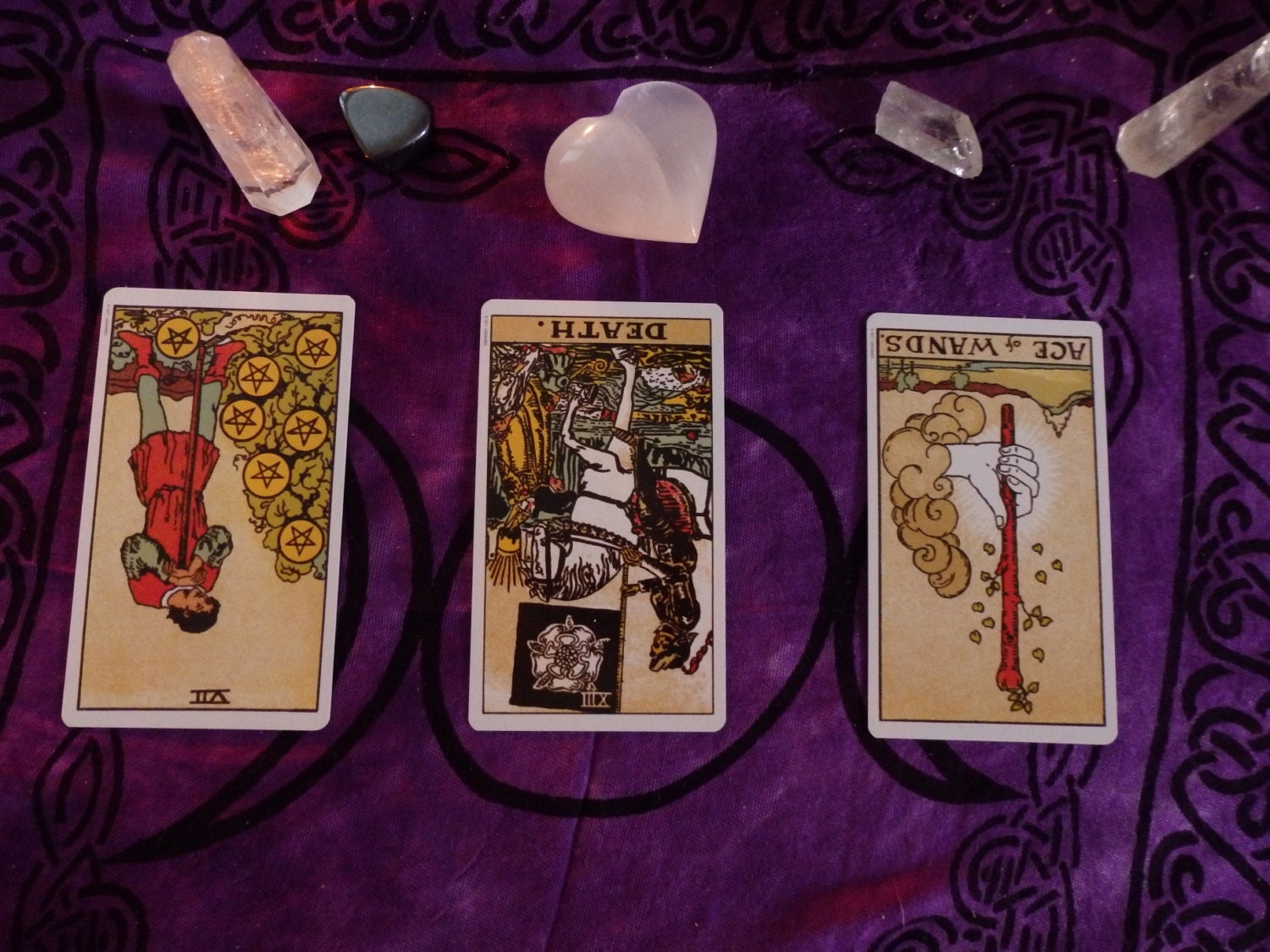 Tarot Reading 3 card 1 question online affordable tarot