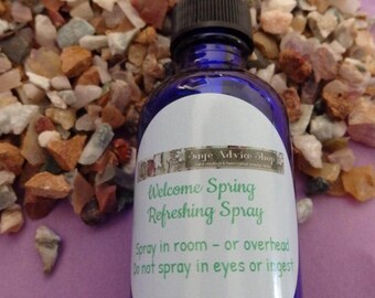 Welcome Spring Essential Oil Room Spray – Citrus Floral Aroma