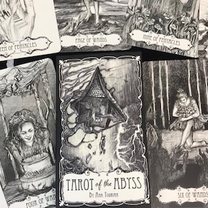 Lecture de tarot 5 lectures de cartes à l'aide du jeu illustré - Cartes de tarot Tarot abordable pour tous les domaines d'intérêt