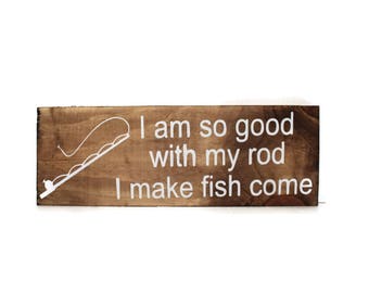 Fishing Gifts Fly Gift For Boyfriend Dad Sign Fisherman Stocking Stuffer Men Funny