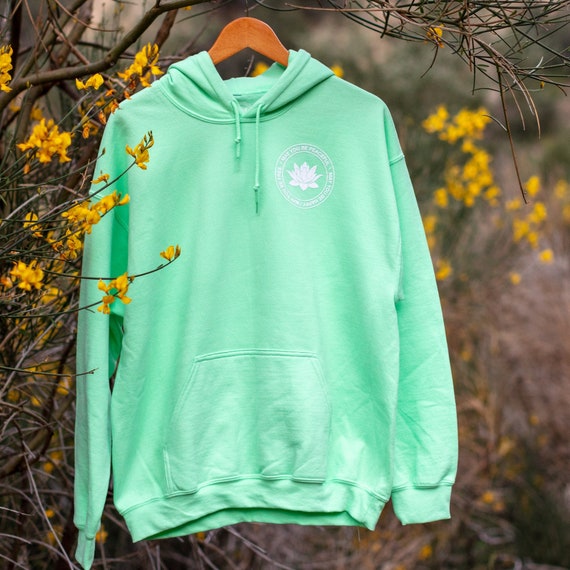 Buddhist Shirt | May You Be Peaceful-May You Be Happy-May You Be Free Pullover Lotus Hoodie | Mettā Prayer | Lokah Samastah Sukhino Bhavantu