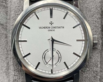 Vacheron Constantin Patrimony 38MM White Gold Watch Traditionnelle, Gifts For Him, Gifts For Men