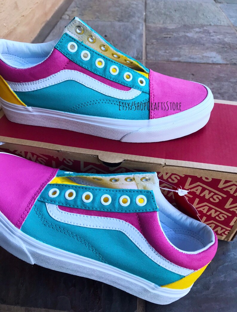 different color vans
