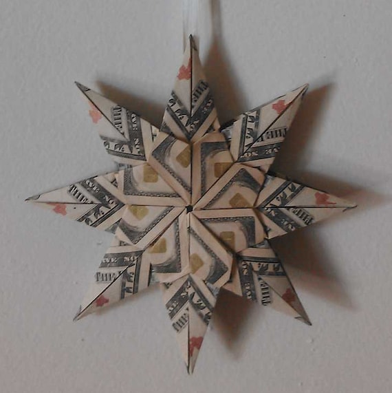 Graduation Money Gift Money Origami Star Wedding Money Gift Entrepreneur Gift Origami Ninja Star 8 Point Ninja Star Paper Money Star