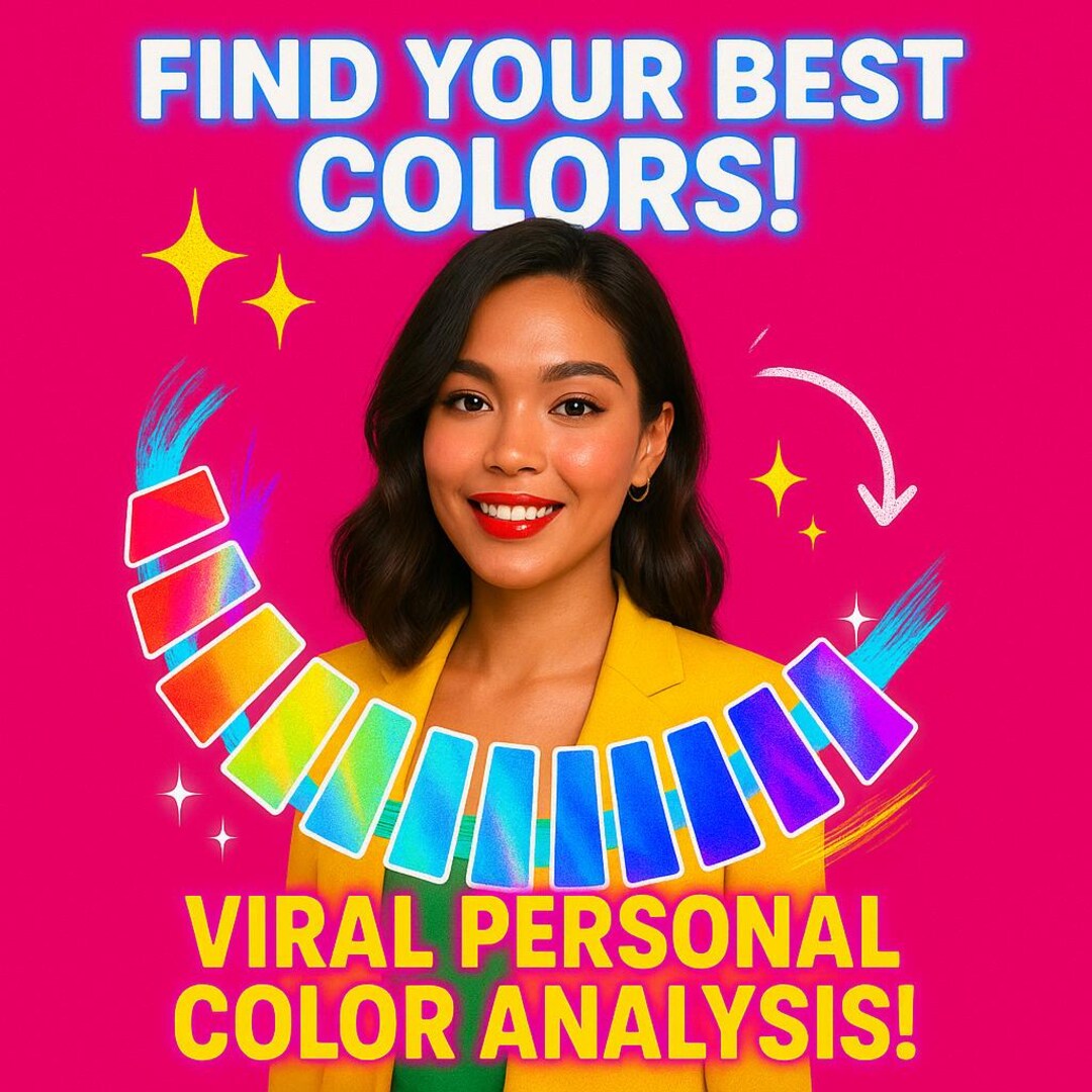 Personal Color Analysis: Custom Shade Report for Makeup & Jewelry - Etsy